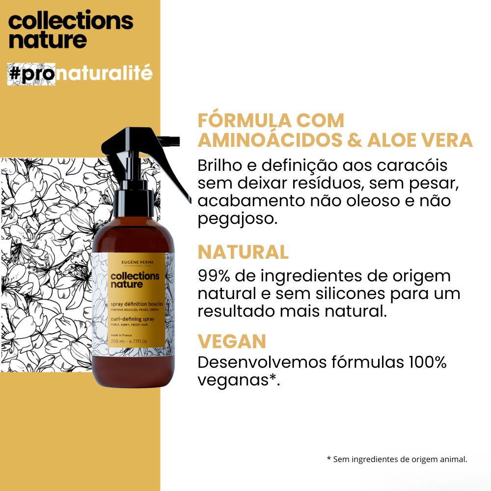 Spray Curl de Definição de Caracóis Nature 200ml