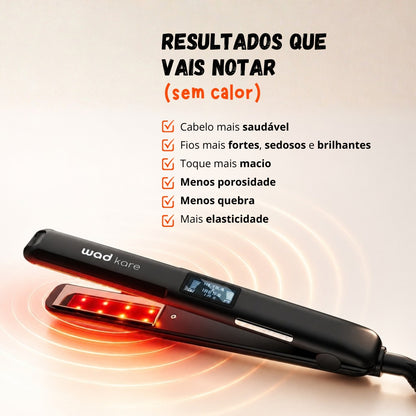 Prancha Ultrassónica Kare Wad: tratamento capilar profundo com máscara, em casa
