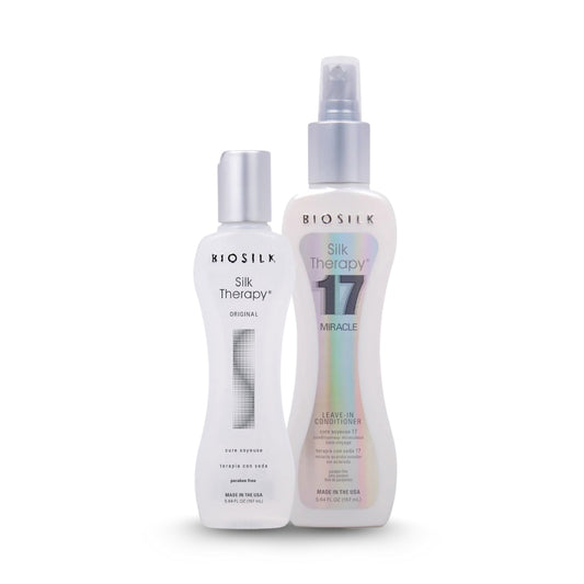 Match Hidratação Biosilk Leave-In e Sérum Original
