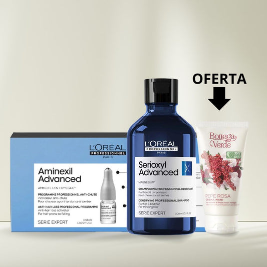 Cuidado Anti Queda L'Óreal Professionnel + Oferta Creme de Mãos Pimenta Rosa 75ml