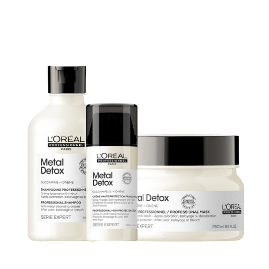 Match Metal Detox L'Óreal Professionnel Shampoo + Máscara + Leave-In