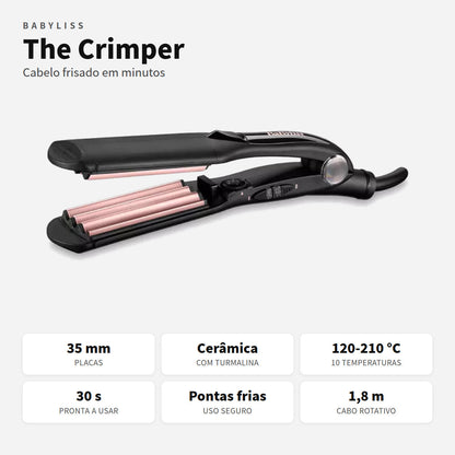 Prancha Frisadora The Crimper Babyliss 2165CE — detalhe