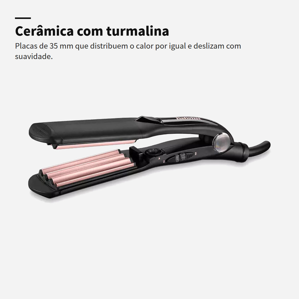 Prancha Frisadora The Crimper Babyliss 2165CE — detalhe 3