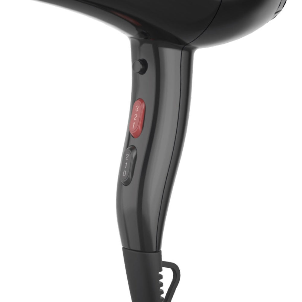 Secador de Cabelo Preto Genix Light 2200W Wad