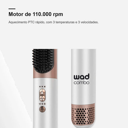 Combo 6 em 1 Wad com motor de 110.000 rpm e aquecimento PTC