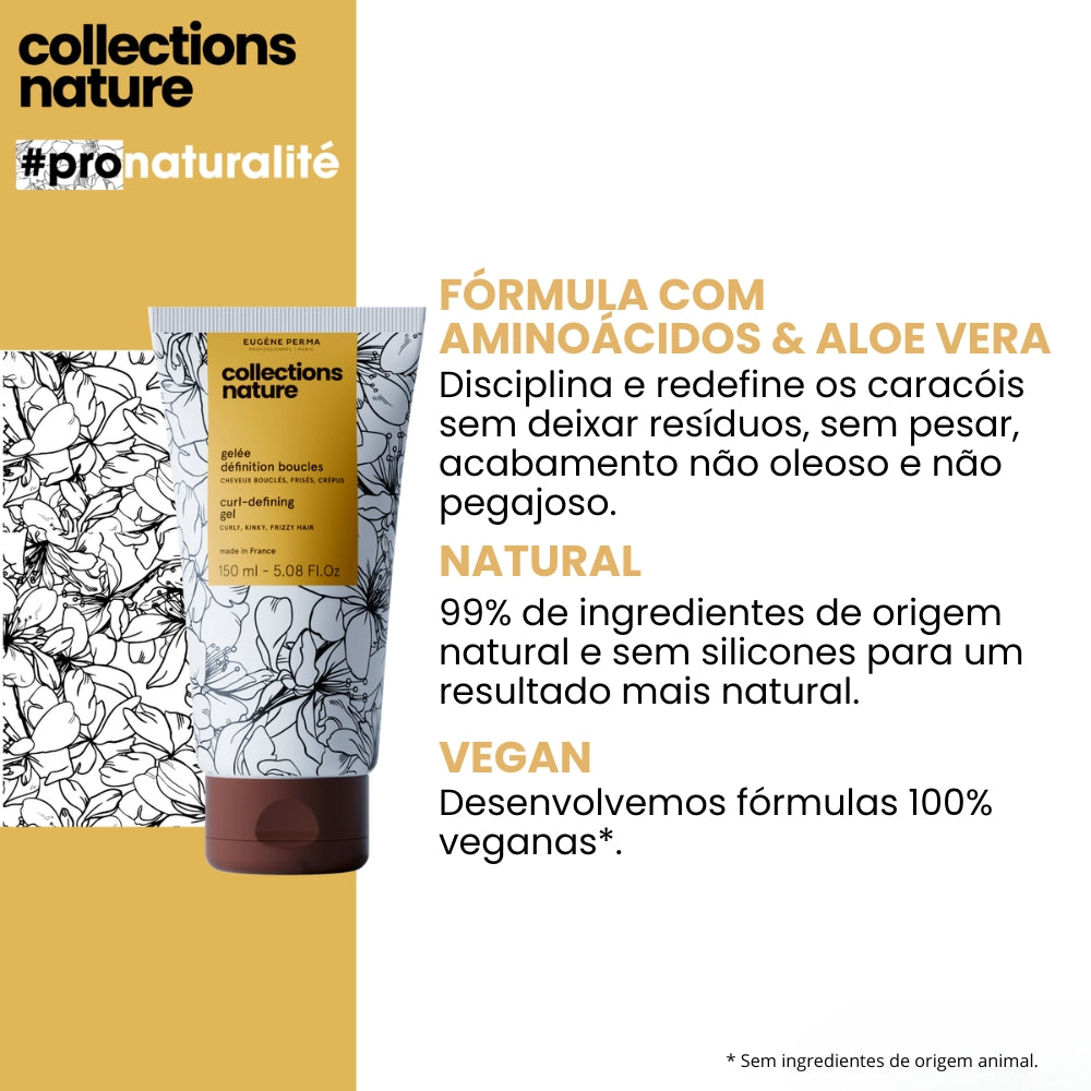Geleia de Definição de Caracóis Curl Collection Nature 150ml