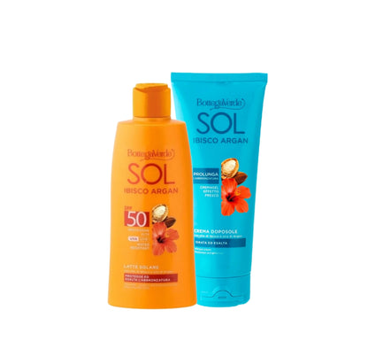 Match Sol Ibisco Argan Protetor e After Sun