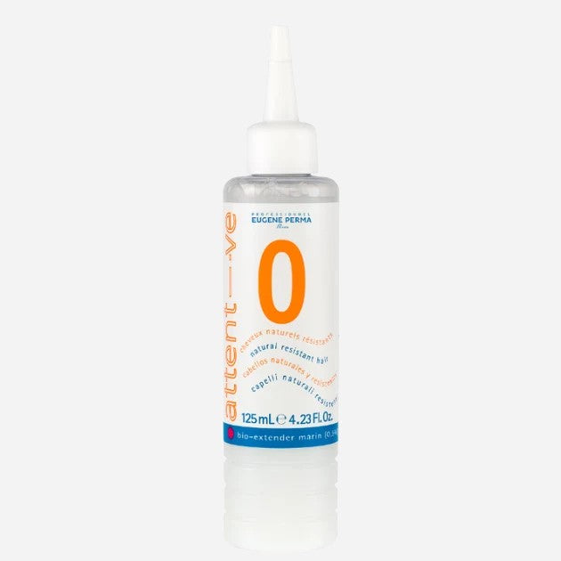 Loção Permanente Attentive N.º 0 Eugène Perma 125 ml, para cabelos resistentes