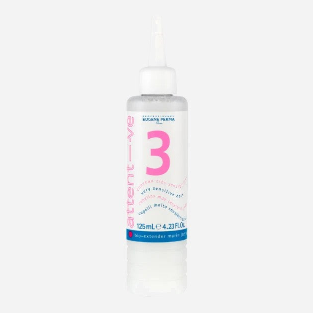 Loção Permanente Attentive N.º 3 Eugène Perma 125 ml, para cabelos muito sensibilizados