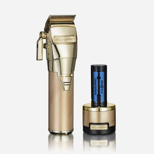 Máquina de Cortar Cabelo FXONE Lo-ProFX Gold Babyliss Pro FX899GE