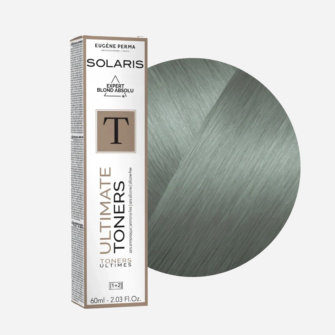 Matizador Solaris Ultimate Toners T*1 Labradorite Ash Eugène Perma 60 ml
