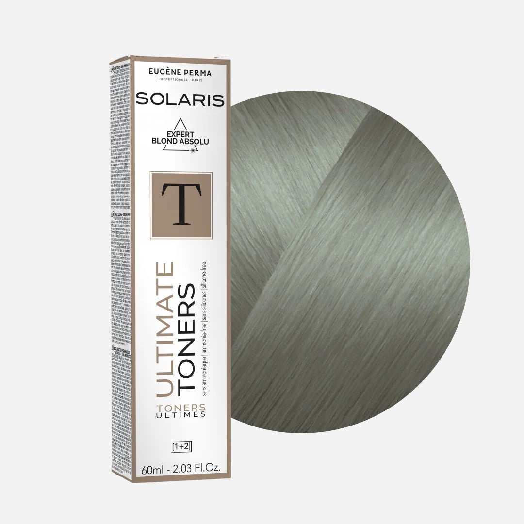 Matizador Solaris Ultimate Toners T*17 Aventurine Grey Eugène Perma 60 ml