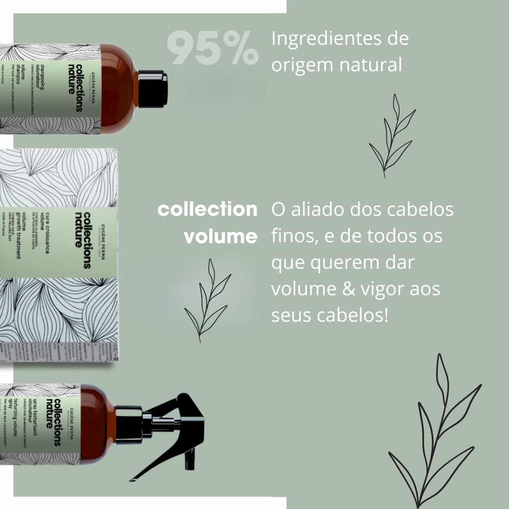 Tratamento de Crescimento e Densidade Antiqueda 12x6ml Collections Nature